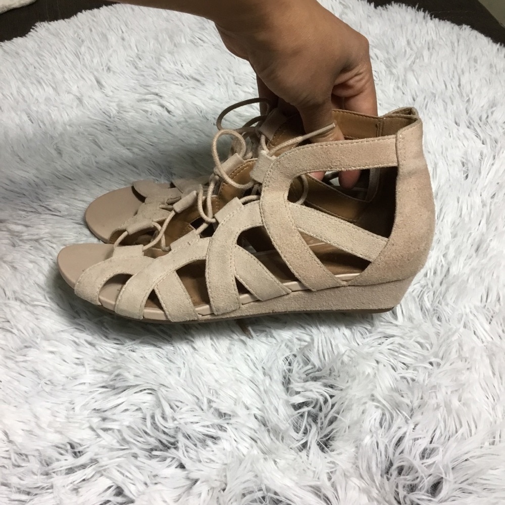 Clarks Artisa Gladiator Lace-Up Sandals - Picture 7 of 8